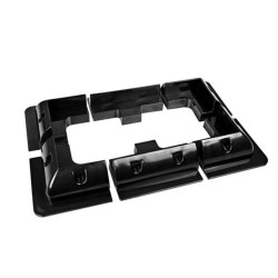 1 SET (7pcs) Caravan Yacht Roof Solar Panel Mounting ABS Bracket Atap